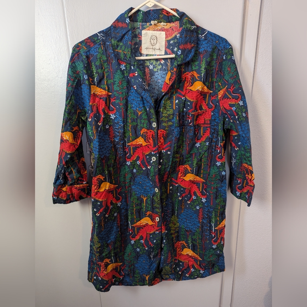 Printfresh Nightshirt Jersey Devil Xs - image 1